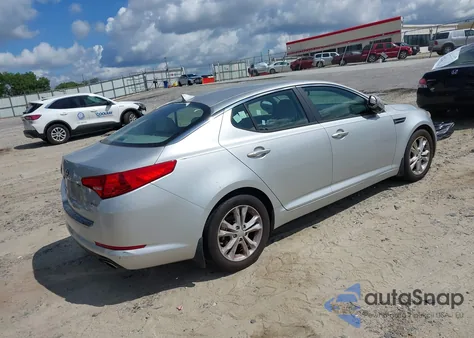 2013 Kia Optima Ex из США, поврежденный, VIN 5XXGN4A7XDG120413